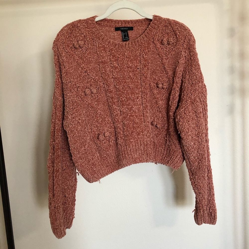 forever21 pom sweater